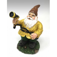 AD-8446 10" Garden Gnome - Garden Watering Fun - I